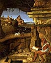 Saint Jerome Reading in the Countryside one